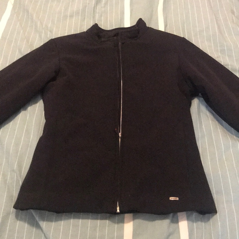 Black winter jacket